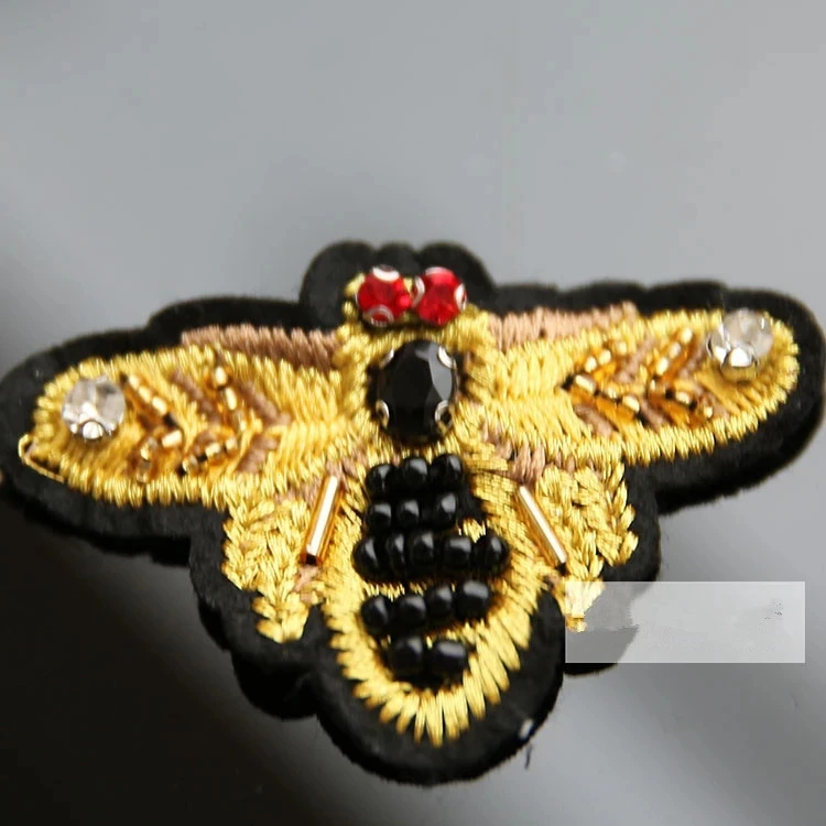 Стразы Вышивка бисером пчела аксессуары для рукоделия искусственная аппликация