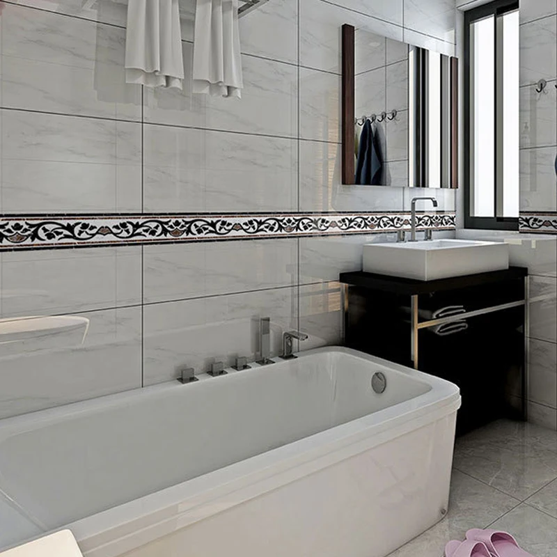 Водостойкая самоклеящаяся настенная наклейка 5 метров линия талии напольная s 3D