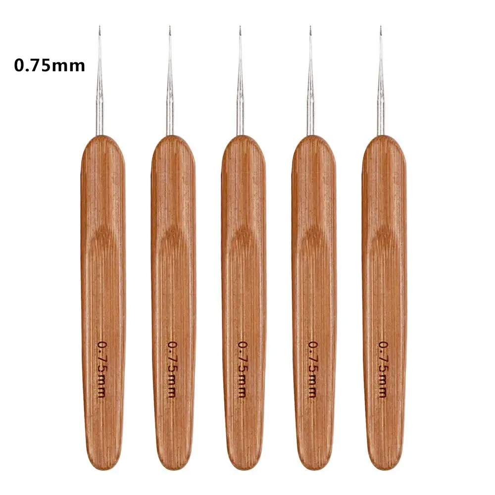 Плетеная защелка дредлок вязание крючком парик игла для волос инструменты микро