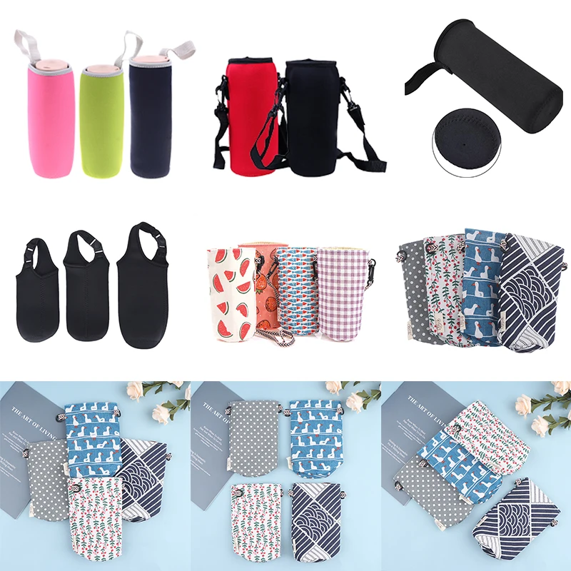 

Портативная вакуумная кружка для 450 - 1500 мл, аксессуары для спорта, кемпинга, Спортивная бутылка для воды, чехол, сумка, чехол