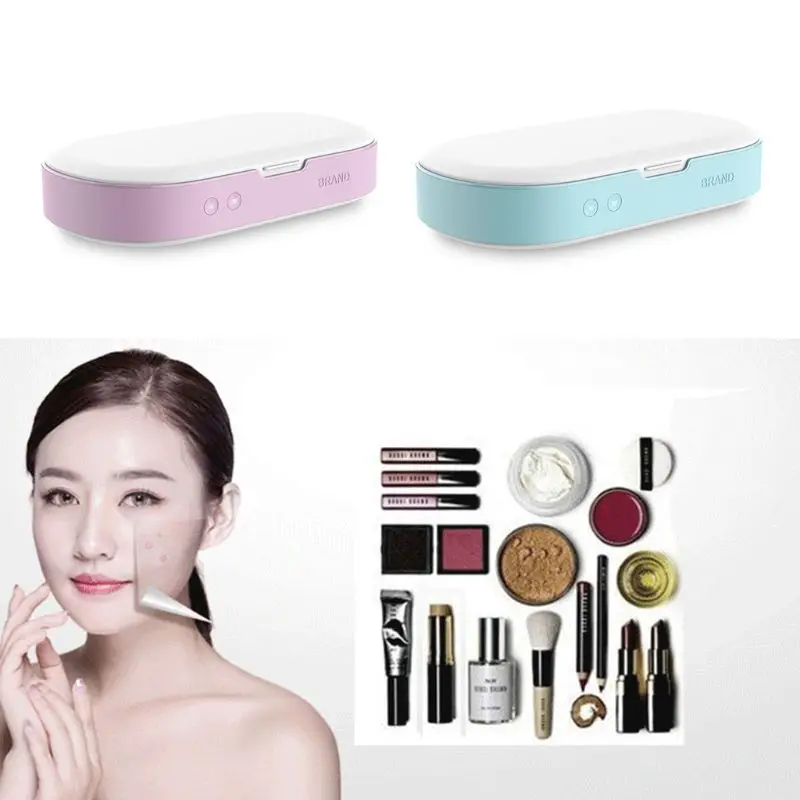 

5V Portable Double UV Sterilizer Box Jewelry Phone Cleaner Personal Care Tool