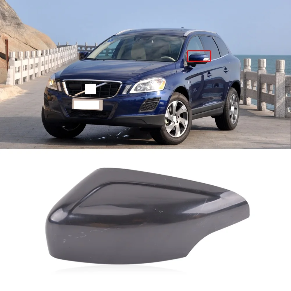Чехол для Volvo XC60 2009 2013 зеркальная крышка боковое зеркало заднего вида|Зеркала и