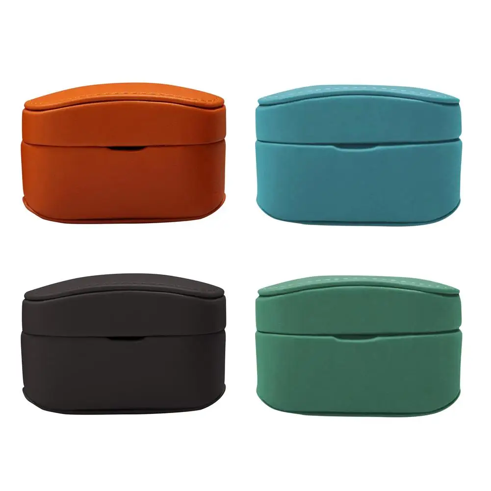 

Leather Earphone Case For Sony WF-1000XM4 Wireless Earbuds Case Protective Cover Anti-sweat Anti-scratch Pouch Bag Box