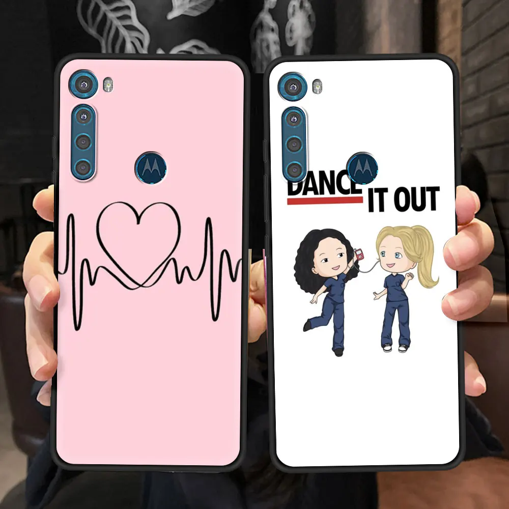 series greys anatomy case for motorola moto g9 play g8 power lite one fusion plus hyper g30 black g stylus phone cover funda free global shipping