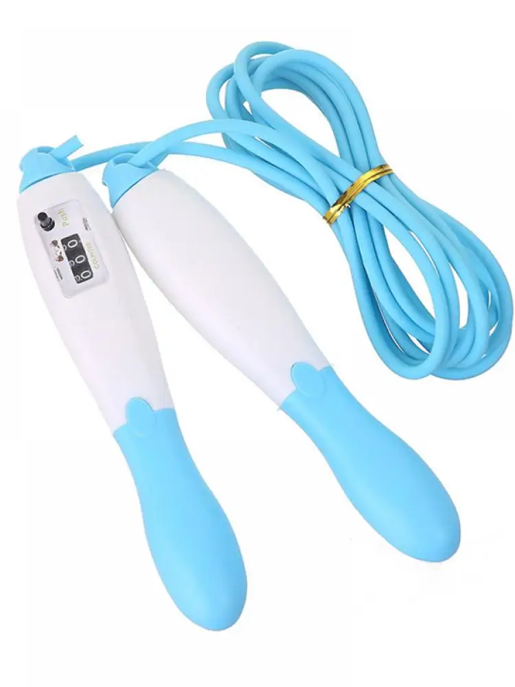 

Outdoor Speed Training Foot Exerciser Adjustable Upgrade Scrub Count Skipping Rope