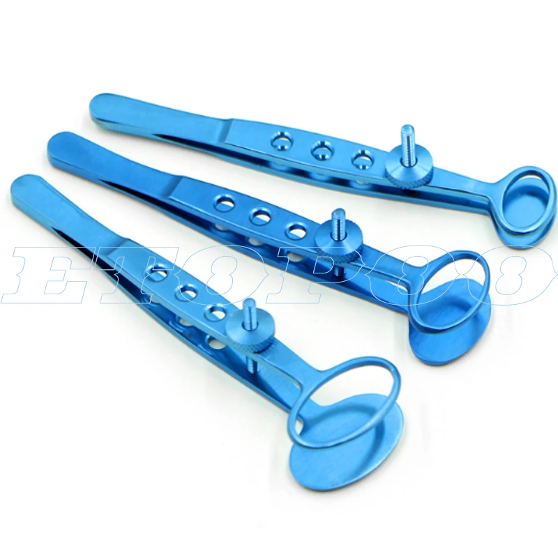 Двойная пластина для век Пинцет офтальмологический инструмент клипса циста