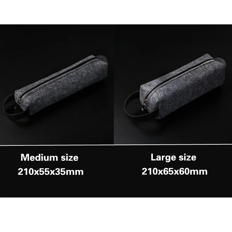 Милый пенал Чехол из шерстяного войлока ручной работы на молнии Estuche De Lapices ручка