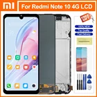 ЖК-дисплей Super AMOLED для Xiaomi Redmi Note 10, ЖК-дисплей, сенсорный экран, дигитайзер, запчасти для Redmi Note10 M2101K7AI M2101K7AG, ЖК-дисплей