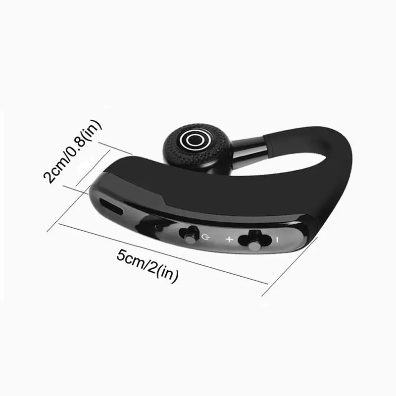 V9 Single Ear Business Earphone Hanging RDA Scheme 5.0 Sports Bluetooth Headset Fone De Ouvido Headphones Earbuds Auriculares |