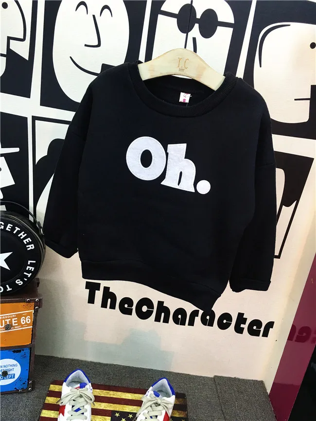 Spring Autumn boys clothing Baby sweatshirt or shirt ripped jeans kids children toddler letter print top 2 to 7 yrs | Детская одежда и