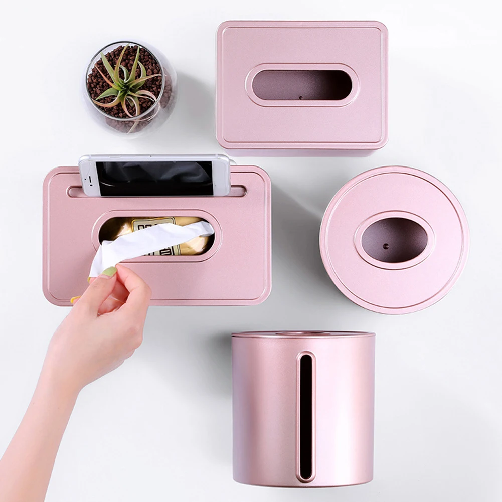 Бытовая полипропиленовая коробка для хранения салфеток чехол офиса отеля