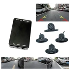 Автомобильная Система помощи при парковке, переключатель с 4 камерами, вращение на 360 градусов, универсальная передняябоковаязадняя камера