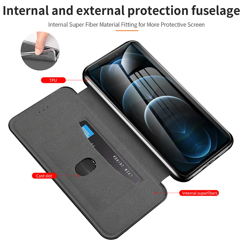 Кожаный чехол-книжка с магнитной застежкой для Iphone 12 Pro Max Aifon Mini Phone 12Pro | Мобильные