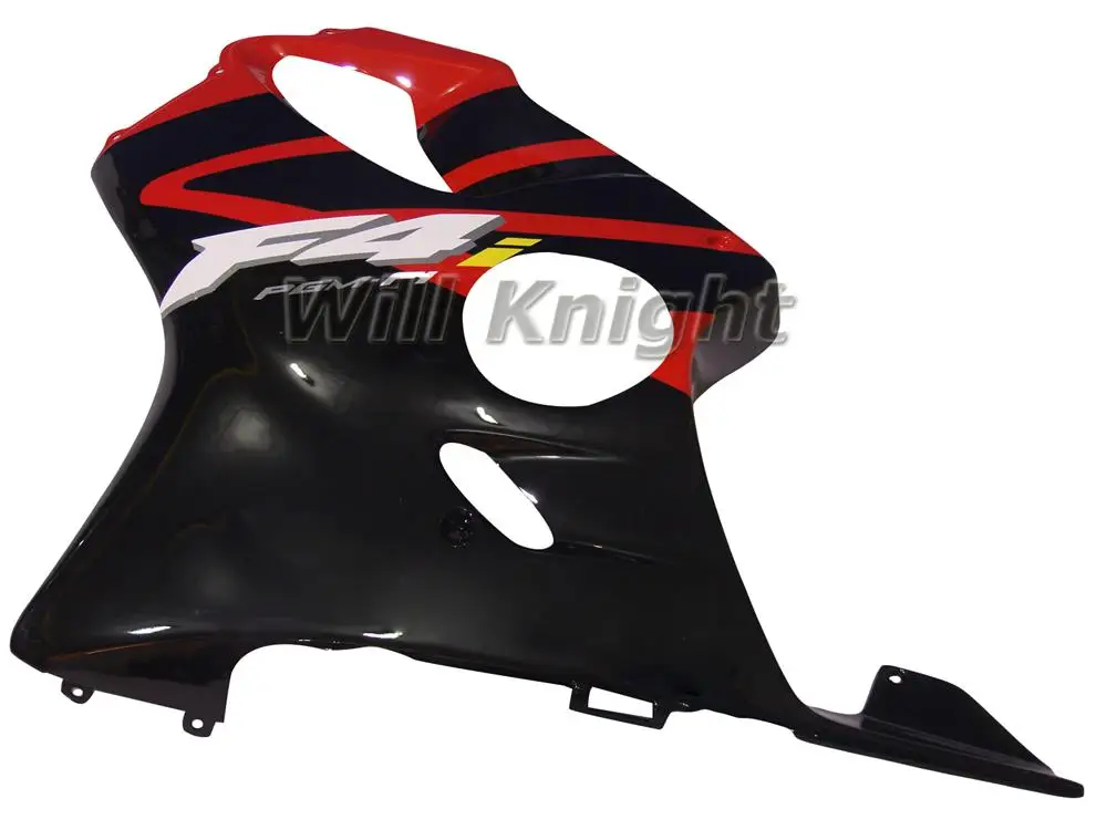 Инъекция ABS черный красный корпус обтекатель комплект для Honda CBR 600 F4I CBR600F4I 2001-2003 |
