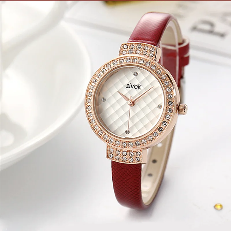 Reloj mujer Zivok брендовые модные часы браслет женские наручные с бриллиантами