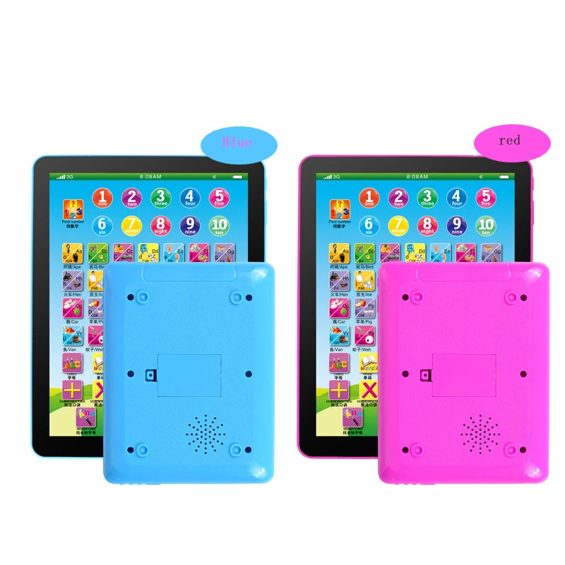 Мини-английский детский сенсорный Ipad/Компьютерная обучающая игрушка/Детские игрушки/обучающий подарок/языковой стол
