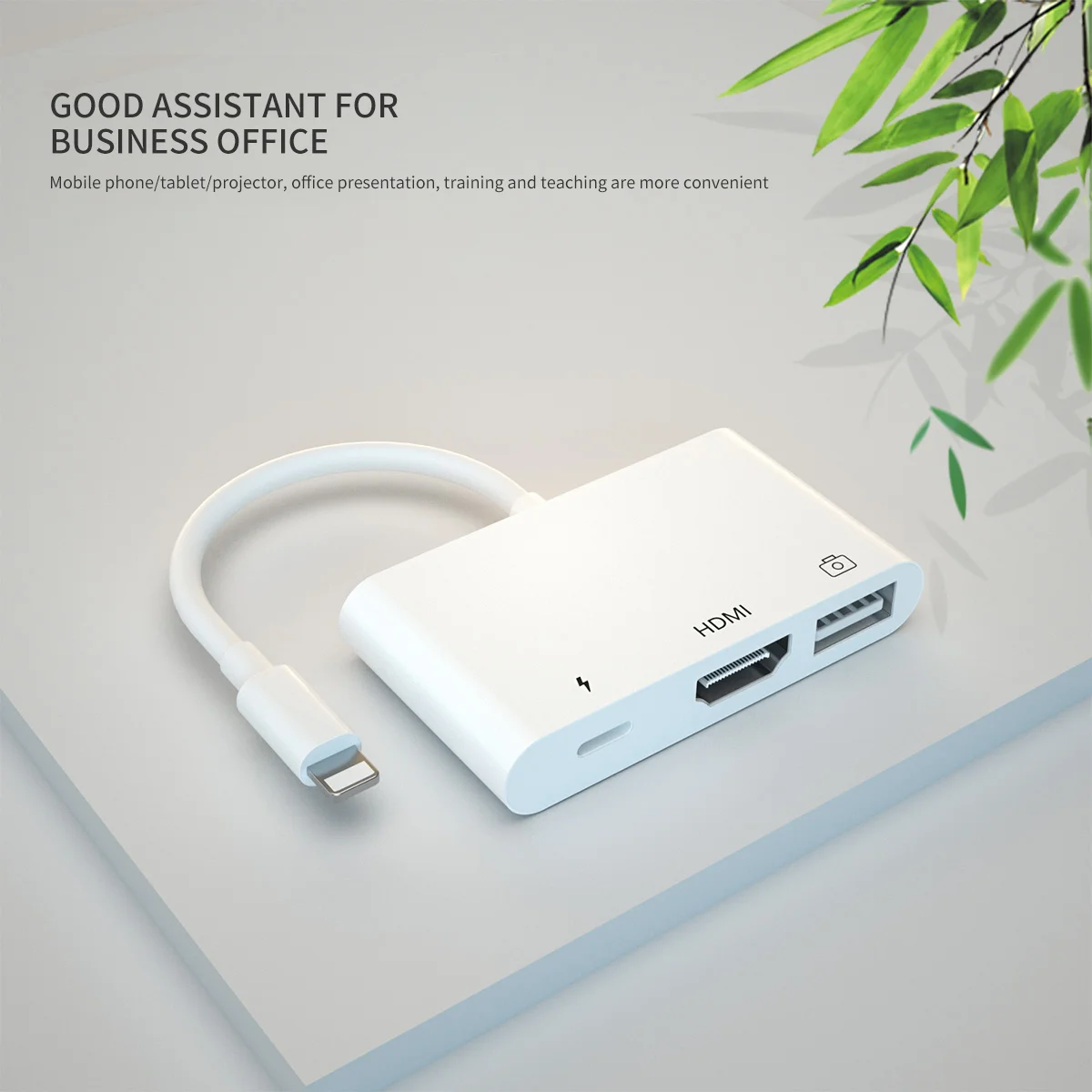 Молния 1080P HDMI цифровой AV мультипорт адаптер с USB OTG кардридер свет для 3 камеры iPhone 6