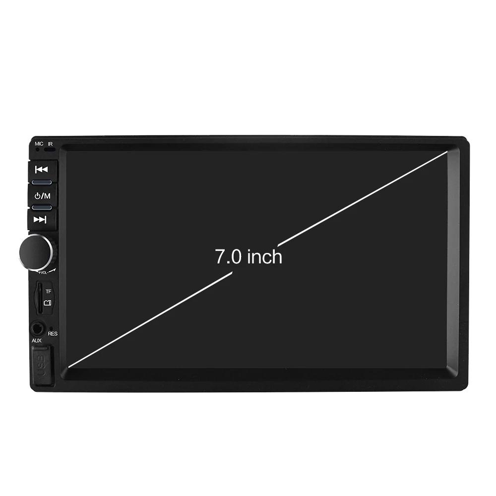 Автомагнитола 2 Гб ОЗУ сенсорный экран 7 дюймов 2din Android 8 1 GPS Wi Fi Bluetooth USB SD