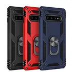 Противоударный армированный чехол KEYSION для Samsung S10 5G S10e Note 10 9, автомобильный чехол с кольцом-подставкой для Galaxy A50, A70, A80, A40, A30, A20e, A10, M20
