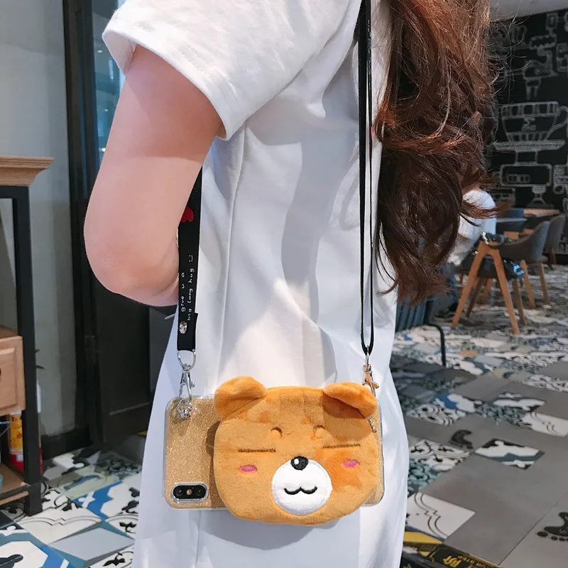 Чехол-кошелек с мультяшным ремешком для Huawei Nova 5 4 3 2 2i 2S Honor V20 V10 V8 Magic Note 8 Play Mate 20 10 9