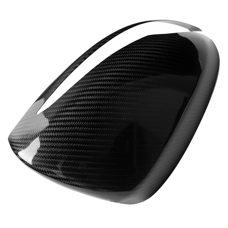 

Real Carbon Fiber Car Side Mirror Cover Rearview Mirrors Trim for 15-19 Mercedes-Benz CES-Class W205