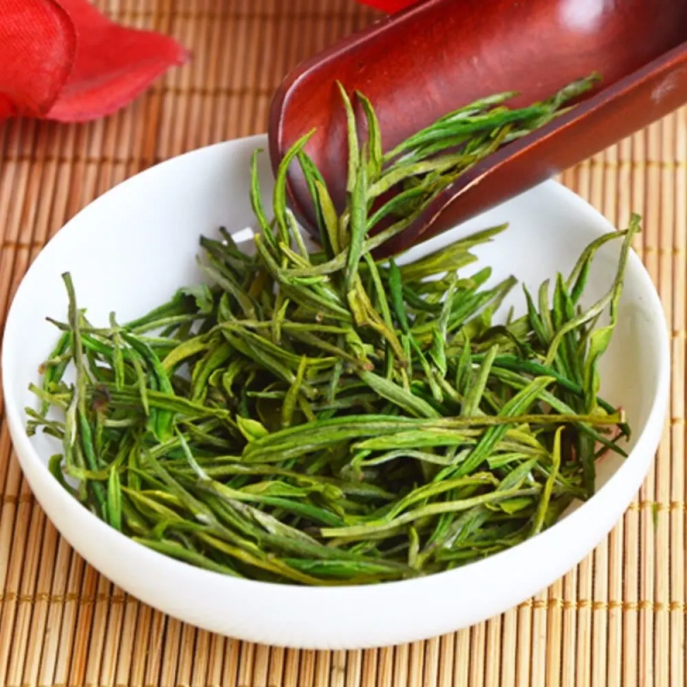 

7A очень хороший чай премиум класса! Китайский органический белый зеленый чай Super Anji baicha игольчатый чай для ухода за здоровьем красоты и поху...