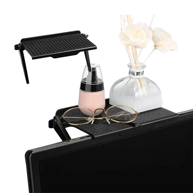 Регулируемая полка для хранения с верхним экраном стойка держатель монитора