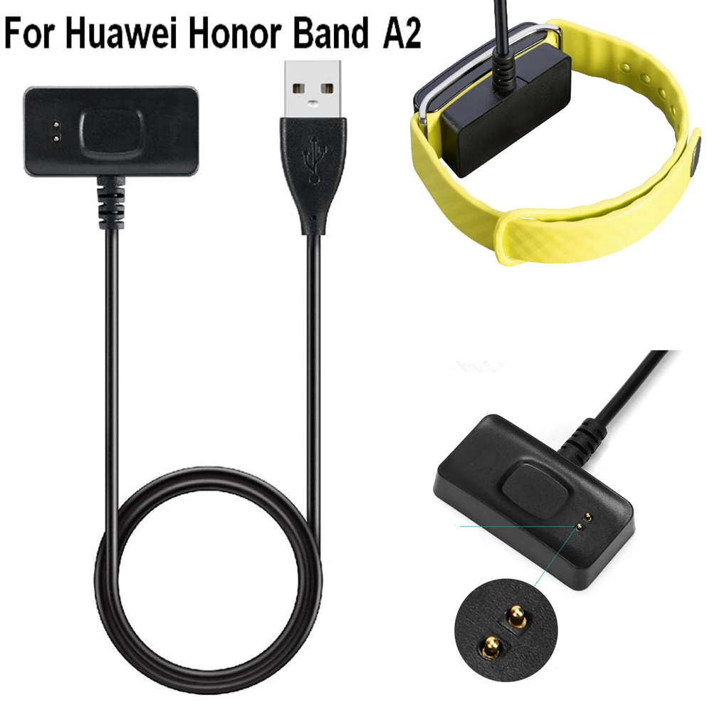 Зарядная док станция с USB кабелем для Huawei Honor Band A2 ремешок часов браслет зарядное