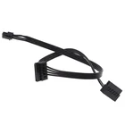 Для lenovo основная плата Интерфейс небольшой 4Pin два SATA SSD Питание кабель 1 шт. 45 см USB-кабель с вилкой MINI 4 Pin Turn 2 SATA Питание