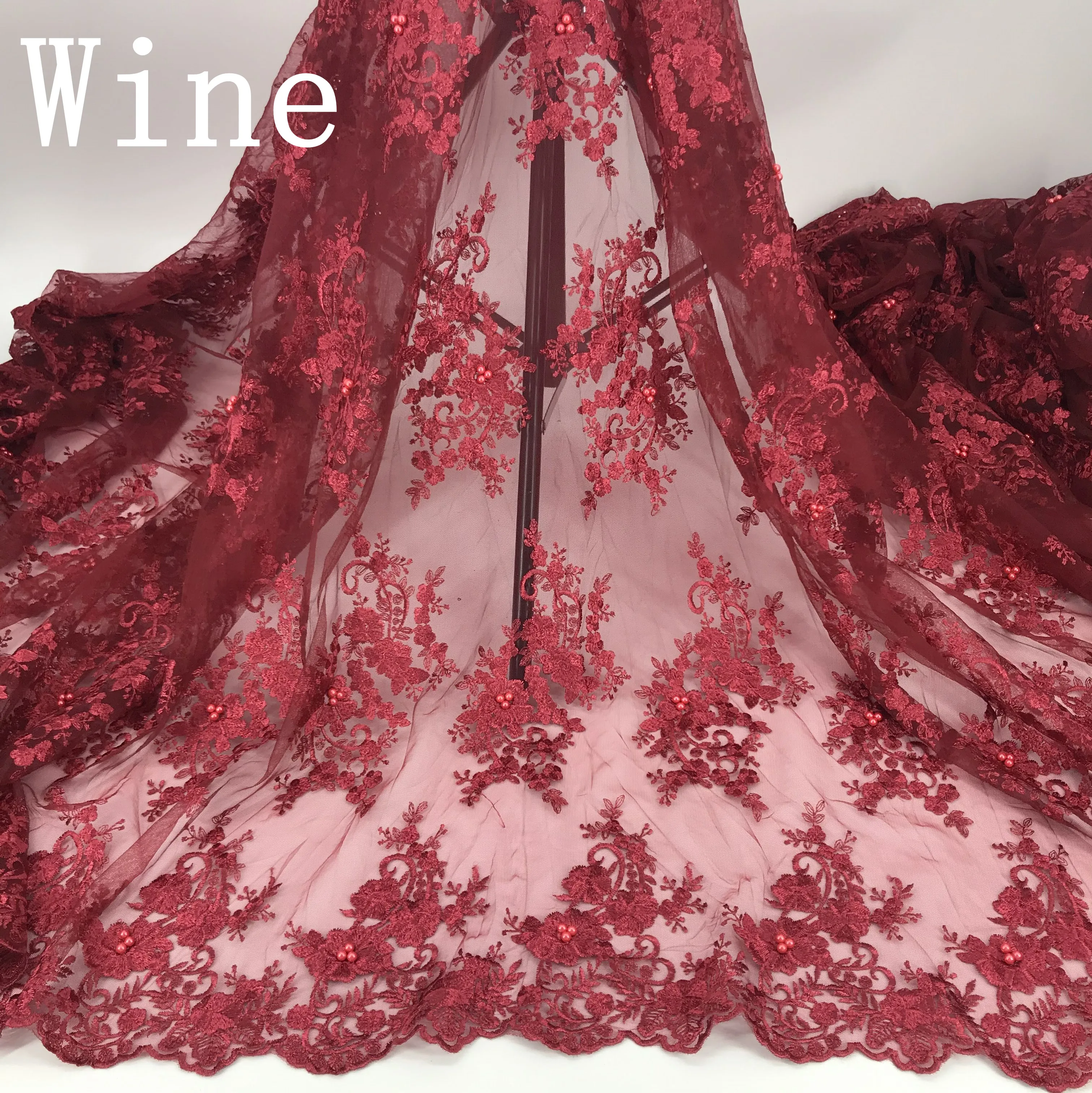 Бесплатная доставка красивое французское Сетчатое кружевное вечернее платье