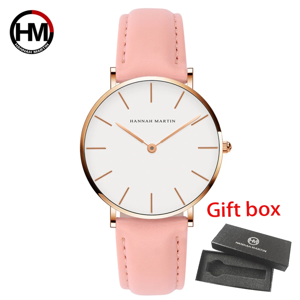 

Hannah Martin Women Quartz Watch Luxury Brand Ladies Watches Fashion Life Waterproof Clock Wrist Female Watch Relogio Femininos