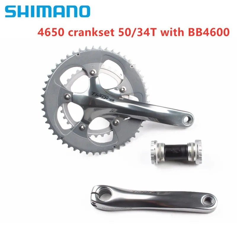 Shimano Tiagra 4650 10 Скорость дорожный велосипед bmx диаметра окружности болтов(50/34 T 165 170 172,5 175 мм с bb4600