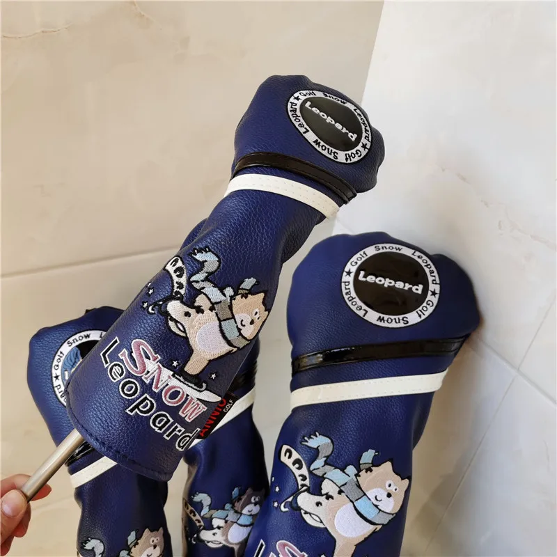 Новая в форме снежного барса для игры гольф водитель леса подголовники 135ut