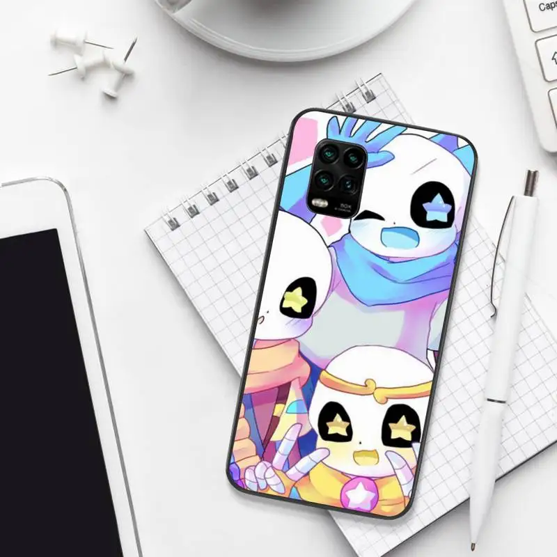 

Sans Doggo Black TPU Phone Case For Xiaomi 8 9 Se 10 10pro Note 2 3 10 MIX2 S MAX2 3 F1 5X