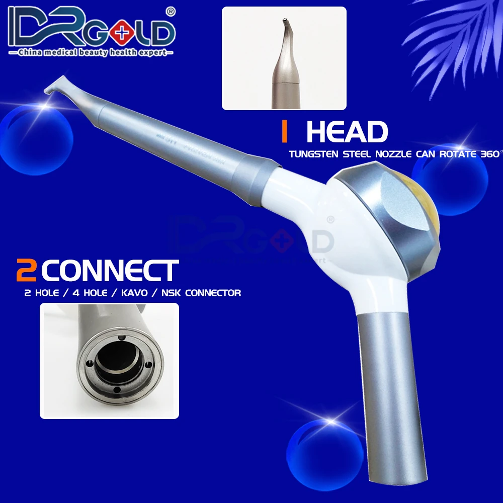 Dental Machine Equipments Air Prophy Jet Polisher /Medical Stainless Steel Flow Prophylaxis Master Sandblasting | Красота и здоровье