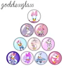 10 шт., Круглые Стеклянные Кабошоны, 12182025 мм