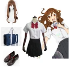 Kyoko Hori аниме Horimiya Hori-san to Miyamura-kun костюмы для косплея школьная форма для девочек Топ Юбка JK Сумка косплей парик обувь