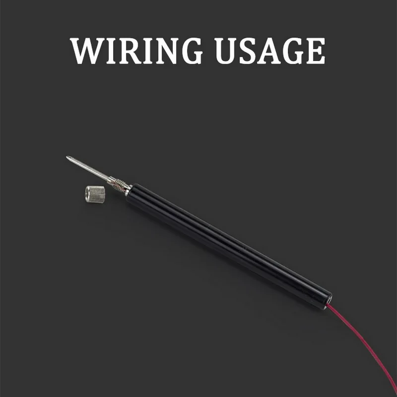 Новинка 10 шт. пружинный тестовый зонд наконечник игла изолированный крюк