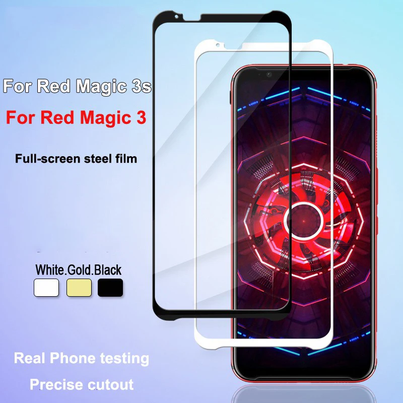 Ультратонкое Защитное стекло для ZTE Nubia Red magic 3 NX629J 2 шт. закаленное экрана Magic