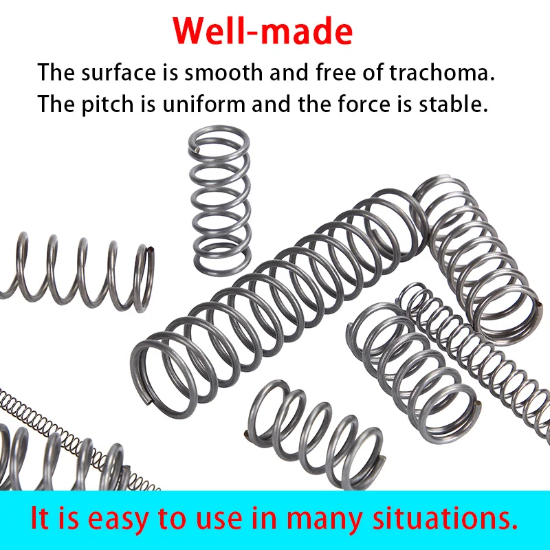 Пружина компрессионная пружина диаметром 0 2 мм внешний диаметр 3 возвращающаяся
