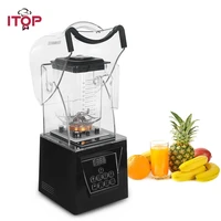 itop 2l professional power blender 2200w smoothie blender food fruit juicer 30000rpm pure vopper motor with 304 stainless blade