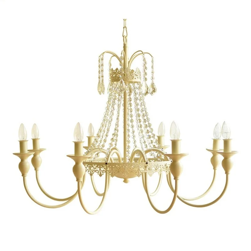 LukLoy Современная хрустальная люстра современный Лофт ламповый светильник ретро