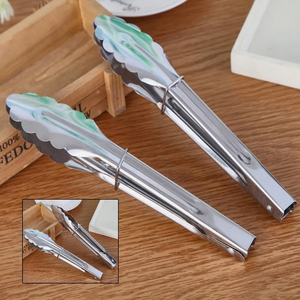 Зажим для барбекю Пикника Из Нержавеющей Стали Для Хлеба зажим еды