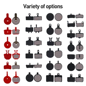 Тормозные колодки для горного велосипеда, полуметаллические гидравлические дисковые тормозные подкладка для велосипедного седла для BB5 M355 M446 SHIMANO SRAM AVID HAYES, 4 пары