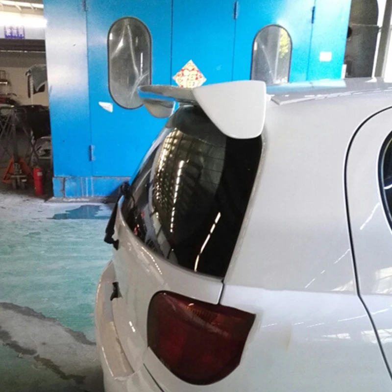 Спойлер на заднюю крышку багажника автомобиля Toyota Vitz 2002 2013 из АБС пластика цвет