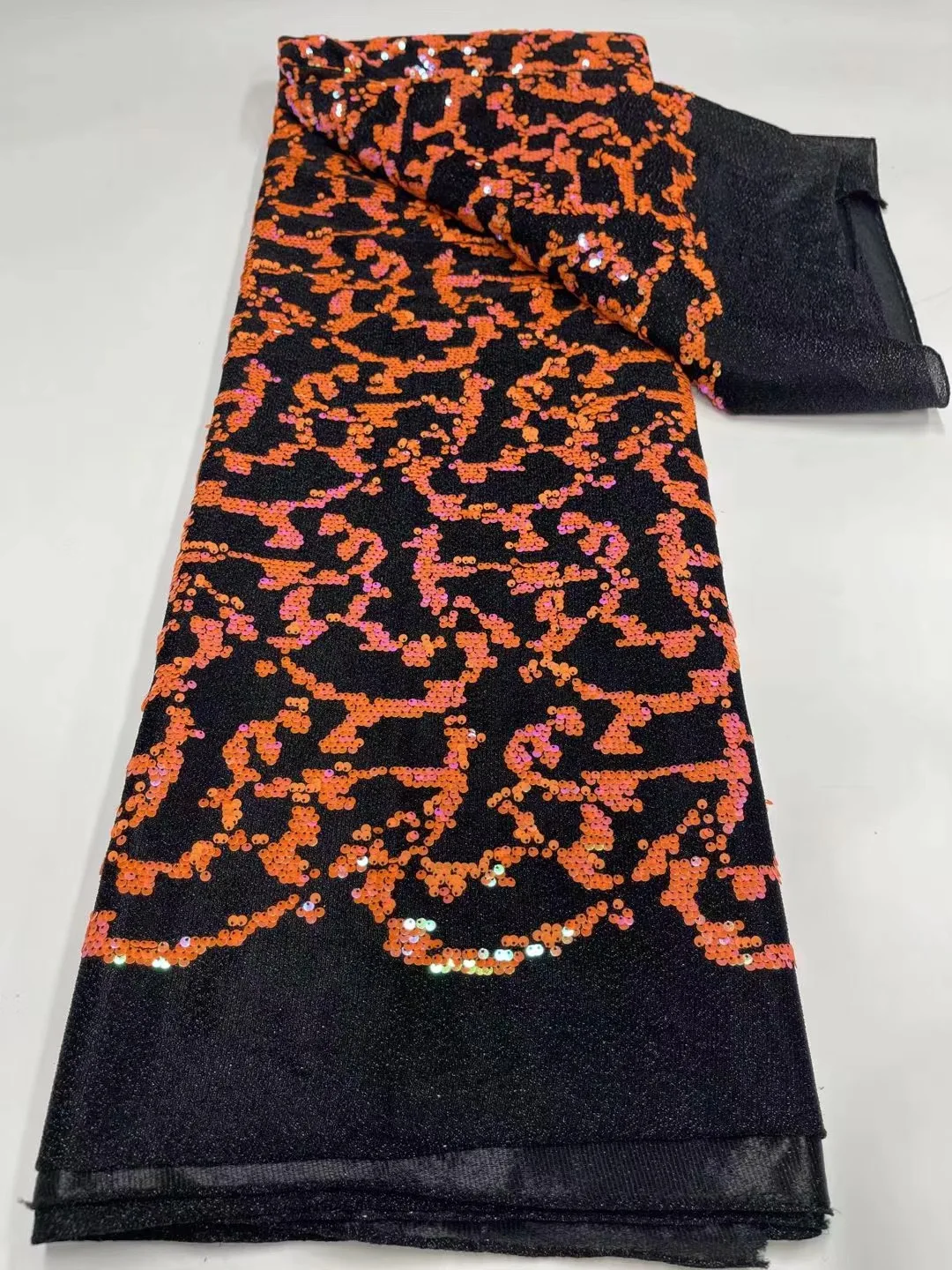 

2021 Высококачественная тяжелая африканская кружевная ткань, вышивка, швейцарская Французская модель для шитья свадебного платья, 5 ярдов