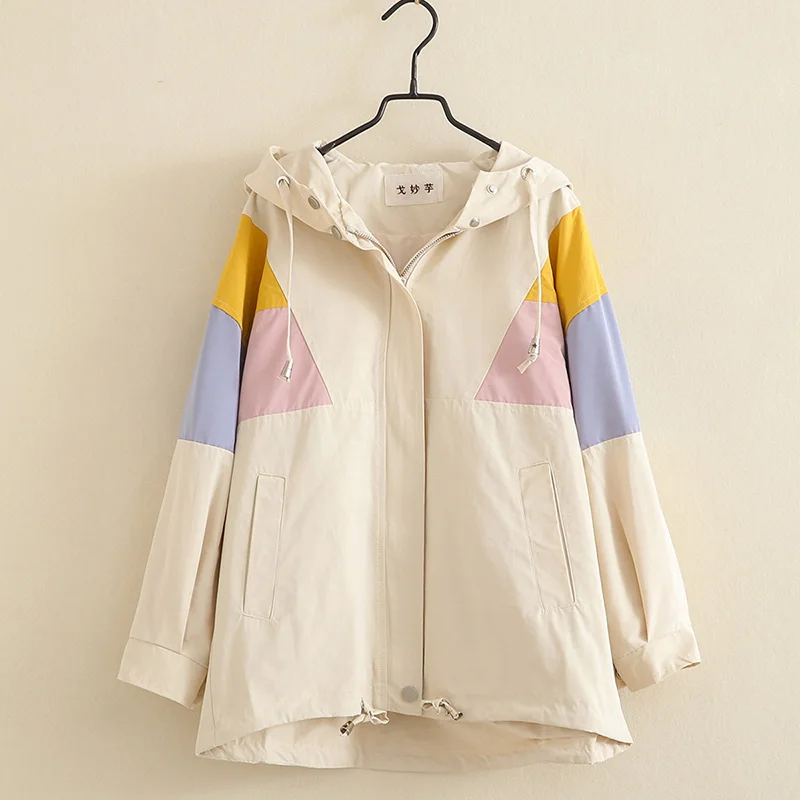 Ветровка для девочек Новинка 2019 года весенне осеннее пальто детская