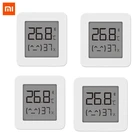 Бытовые Термометры Xiaomi Mijia с Bluetooth, Электрический гигрометр для умного дома, цифровой ЖК-датчик, измеритель влажности