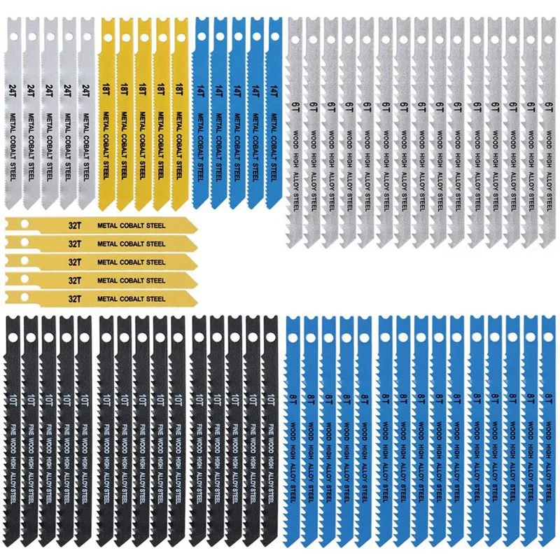 65 шт. u образное лезвие для пилы резки металла из древесно пластика используется