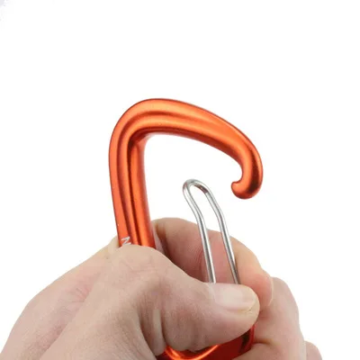 Высокопрочный авиационный алюминий 7075 карабин скалолазание гамак Защитная